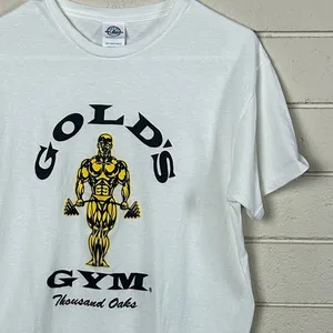 Gold’s Gym Thousand Oaks White Tee size M thumbnail 8