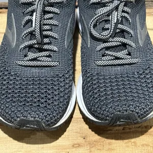Brooks reveal 2 Black Gray Athletic running Sneakers‎ size 6.5 A54 thumbnail 6