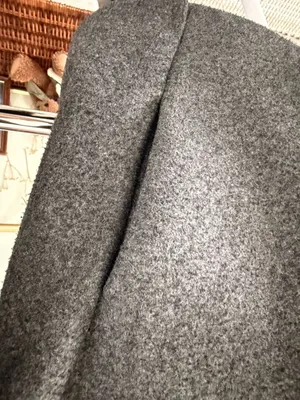 Zara Women’s Basic Gray Open Long Mid Coat Fall Winter Jacket Size Small thumbnail 5
