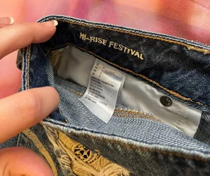 American Eagle Hi-Rise Festival Jean Shorts thumbnail 2