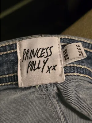 Princess Polly Blue Denim Mini Skirt with Cargo Pockets thumbnail 8