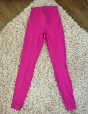 Lululemon Leggings Wunder Under Sonic Pink thumbnail 1