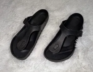Birkenstock Black Women's Thong Sandals - Comfortable Slip-On size 41 thumbnail 1
