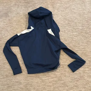 Women's Blue Hooded Jacket Size XS thumbnail 2