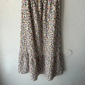 ASOS Floral Puff Sleeve Square Neck Midi Dress‎ Size XS Milkmaid Cottage Midi thumbnail 4