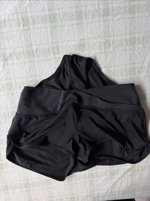 Lululemon Black Fold-Over Waist Women’s Boyshorts thumbnail 3