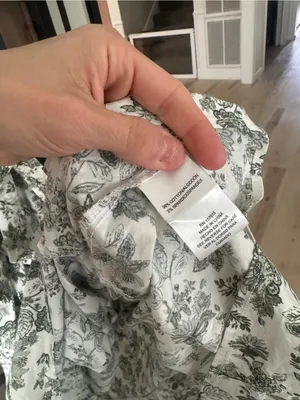 Joie floral cotton Maxi dress smocked midi short sleeve ruffle pockets tie waist thumbnail 5
