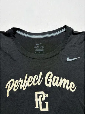Nike Dri-FIT Perfect Game Black Athletic T-Shirt thumbnail 6