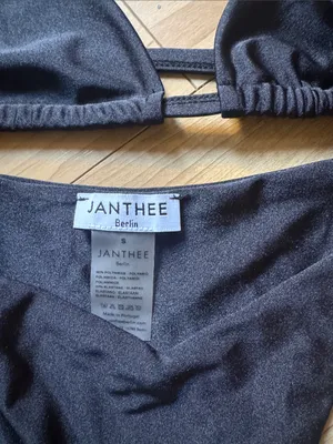 Janthee Black Triangle Tie thumbnail 2