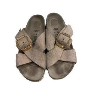 Birkenstock Siena Big Buckle Sandals‎ Washed Metallic Rose Gold thumbnail 2