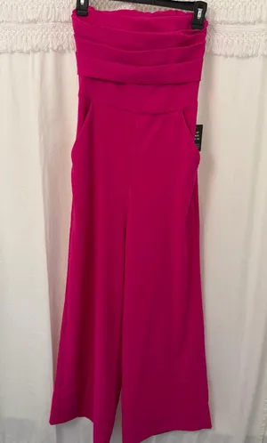 Hot Pink Express Jumpsuit thumbnail 1