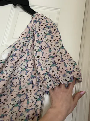 ASTR THE LABEL Santorini Floral One Shoulder Midi Dress thumbnail 9