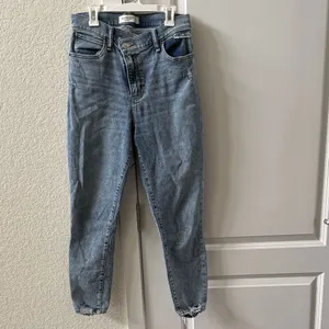 Abercrombie Curve Love Super Skinny Ankle Jeans Size 28 6S Light Blue Wash thumbnail 3