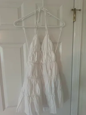 ZARA Tiered Mini Dress thumbnail 3