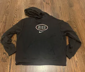 Nike Black Sweatshirt with Logo thumbnail 1