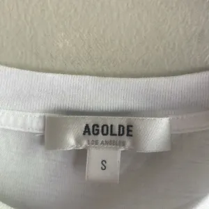 AGOLDE Raya Muscle Cotton-Jersey T-Shirt White thumbnail 7