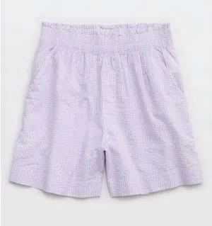 Aerie Purple Boxer Shorts thumbnail 1