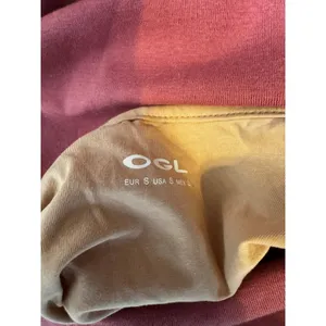 Brand New OGL Women's Size Small Purple/Pink Mock Neck Shirt Top Blouse thumbnail 7