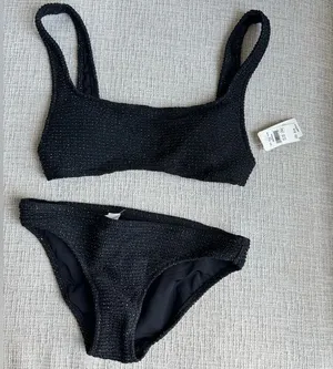 Aerie Black Bikini thumbnail 1