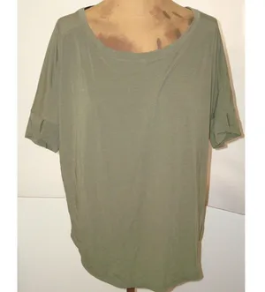 NWT Womens PrAna Yoga Pilates Climb Top New Rogue S Cargo Green Wicking SS Nice thumbnail 1