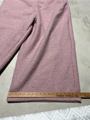 Halara adjustable straps casual teddy Cozy Pink Overalls NWT 1X thumbnail 6