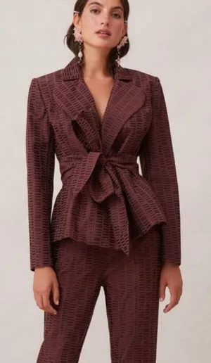 Wonder Blazer in Chocolate Size XS thumbnail 1