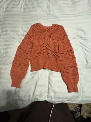 Hem & Thread Sweater Orange Burnt thumbnail 2
