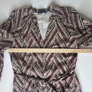 Veronica‎ Beard Georgia Belted Printed Cotton Mousseline Mini Shirt Dress Size 6 thumbnail 11