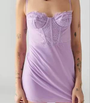 Urban Outfitters | Modern Love Corset Dress thumbnail 2