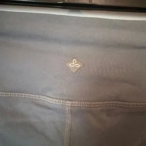 Prana Midrise Full Length Leggings Grey Size Small Activewear Yoga #1100 thumbnail 5