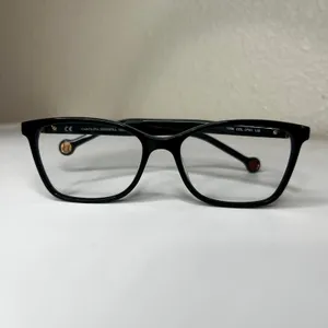 Carolina Herrera 995K COL. 0700 135 black cateye polka dot FRAMES PRESCRIPTION thumbnail 8