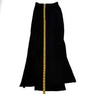 High Waist Maxi Skirt High Rise Split Skirt Beach Cover Up Casual Skirt Stretchy thumbnail 3