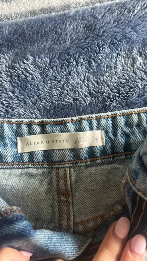 Altar'd State Jean Shorts thumbnail 4