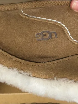 UGG Ansley Parc chestnut winter wool slippers loafers shoes women’s 7 new thumbnail 5