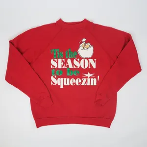 Vintage 80s Santa Christmas Sweatshirt thumbnail 2