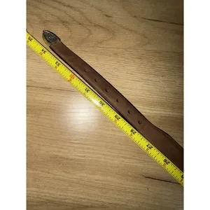 Banana Republic Leather‎ Belt Size 30 Italy Safari Travel 80s Vintage thumbnail 3