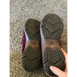 Easy Spirit Red Paisley Traveltime slip-on mule clog shoes 9 1/2W thumbnail 3