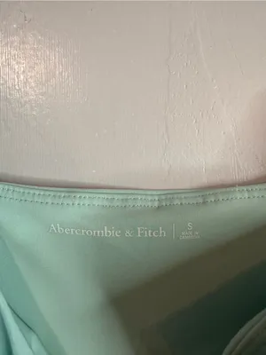 Abercrombie & Fitch Spaghetti Straps Mint Green Mini Dress Size Small thumbnail 4
