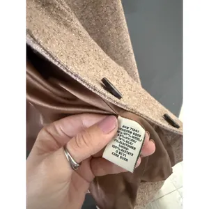 LL Bean‎ Vintage Wool Silk Blend Tweed Blazer Tan 3-Button Jacket Med Reg thumbnail 6