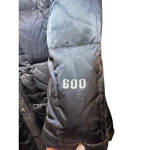 The North Face Womens 600 Fill Down Quilted Long Parka Puffer Jacket Black Small thumbnail 5