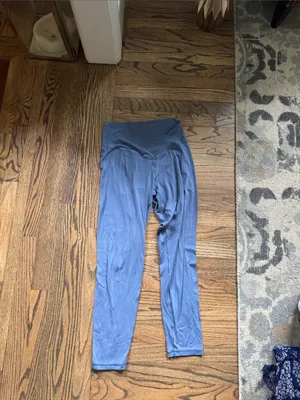 aerie Blue High-Waist Leggings thumbnail 2