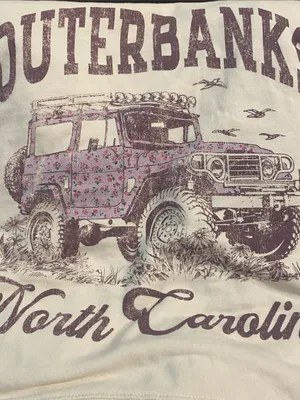 Arula Outer Banks Crewneck Sweatshirt 2X Floral NWT thumbnail 4