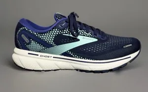 Brooks Ghost 14 Women's Navy Blue Running Shoes 1203561B446 Size 8.5B thumbnail 1
