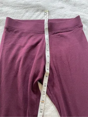 Aeropostale Maroon Leggings size S thumbnail 6