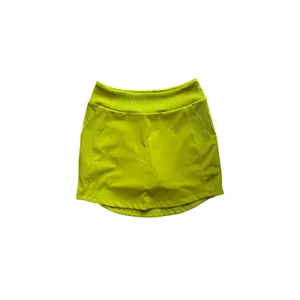 SwingDish Yellow Golf Skort Skirt Shorts Size Small Stretch Athletic Pockets thumbnail 11