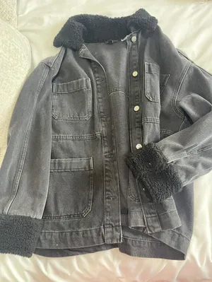 Hennes & Mauritz Black Jean Jacket thumbnail 1