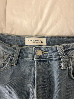 Just Black Denim Truly Cool Light Wash Ribcage Straight Leg Jeans thumbnail 6