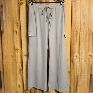 Gray Cargo Pants Cropped Cardigan Set XXL thumbnail 4