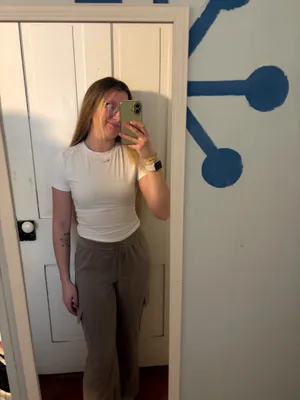 happily Grey brown sweatpants Gray Size M thumbnail 2