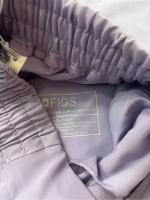 Figs Lavender Dew Evans Skinny scrub pant NWT size XS thumbnail 7